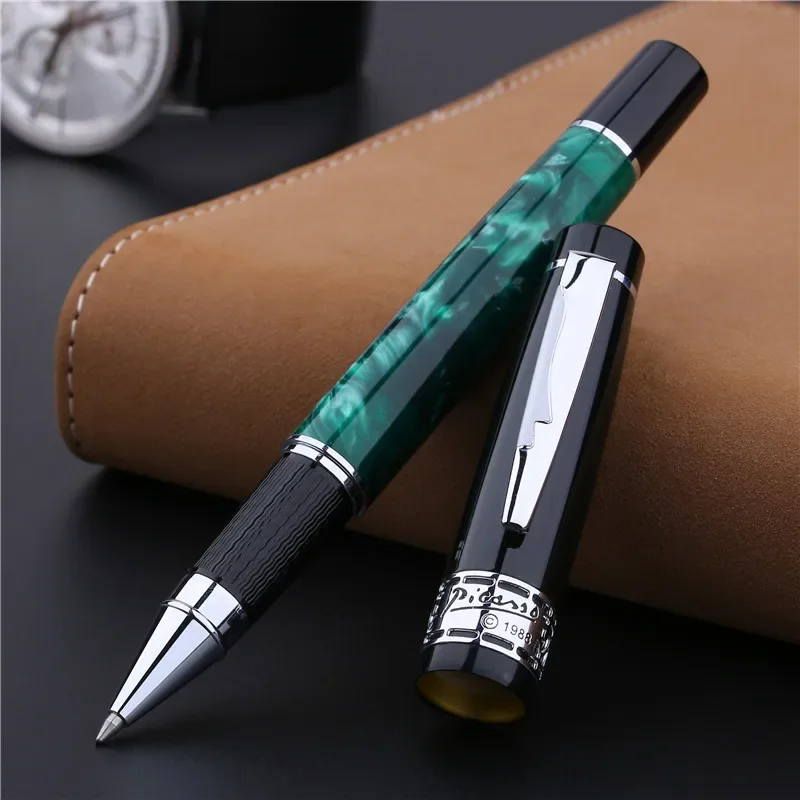 

Picasso 915 Business Luxury Smooth Signing Metal Pen 0.5mm School and Office Writing Supplies Business Gift