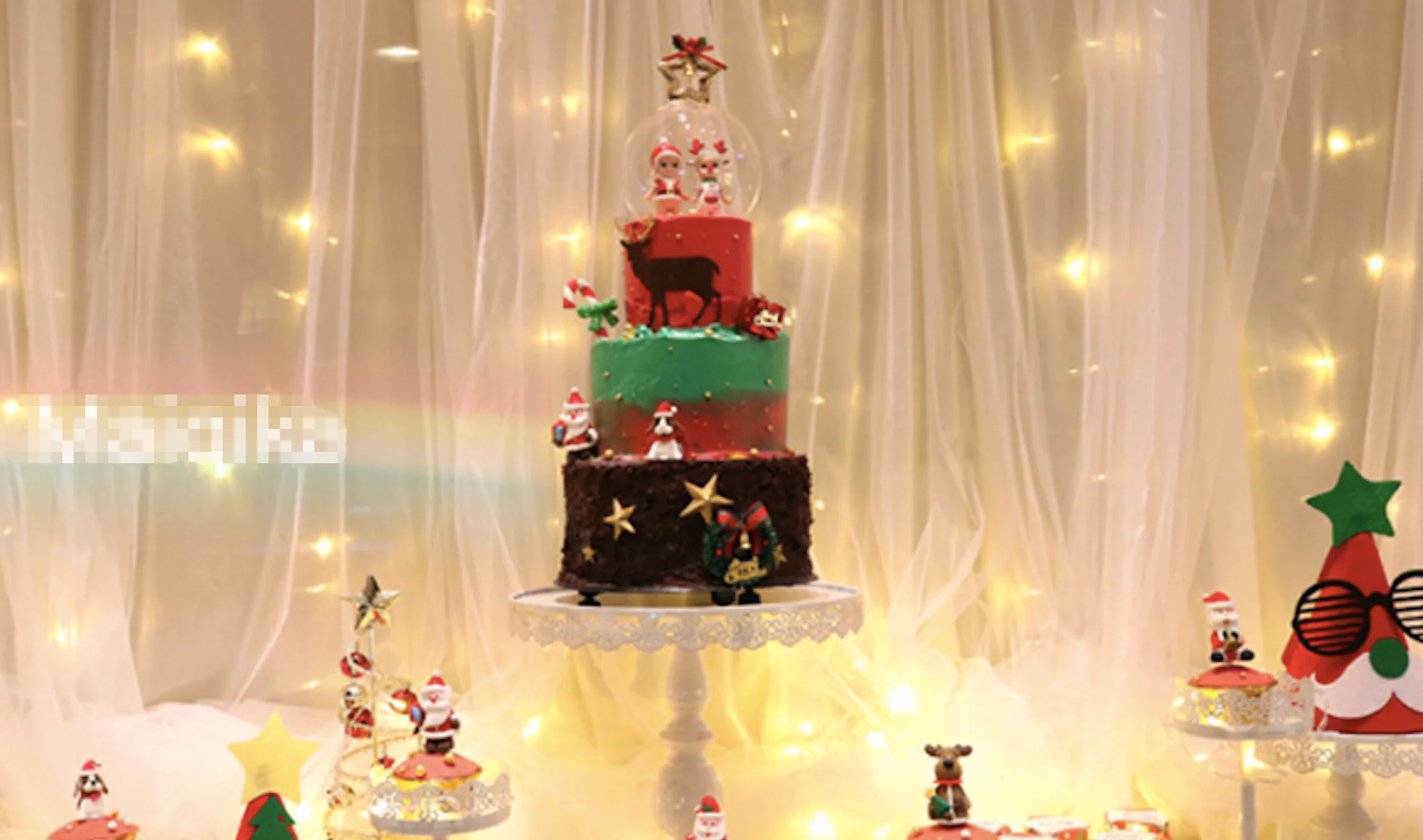 

Double Layers Ice Silk Backdrop Curtain Wedding Stage Background Photo Booth For Event Party Backdrop Drapes Wall Decoration