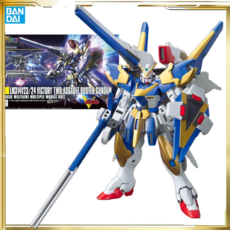 

Bandai натуральная HG 1/144 Assault-Buster Gundam аниме фигурка в сборе игрушки для подарка Коллекционная модель детские игрушки