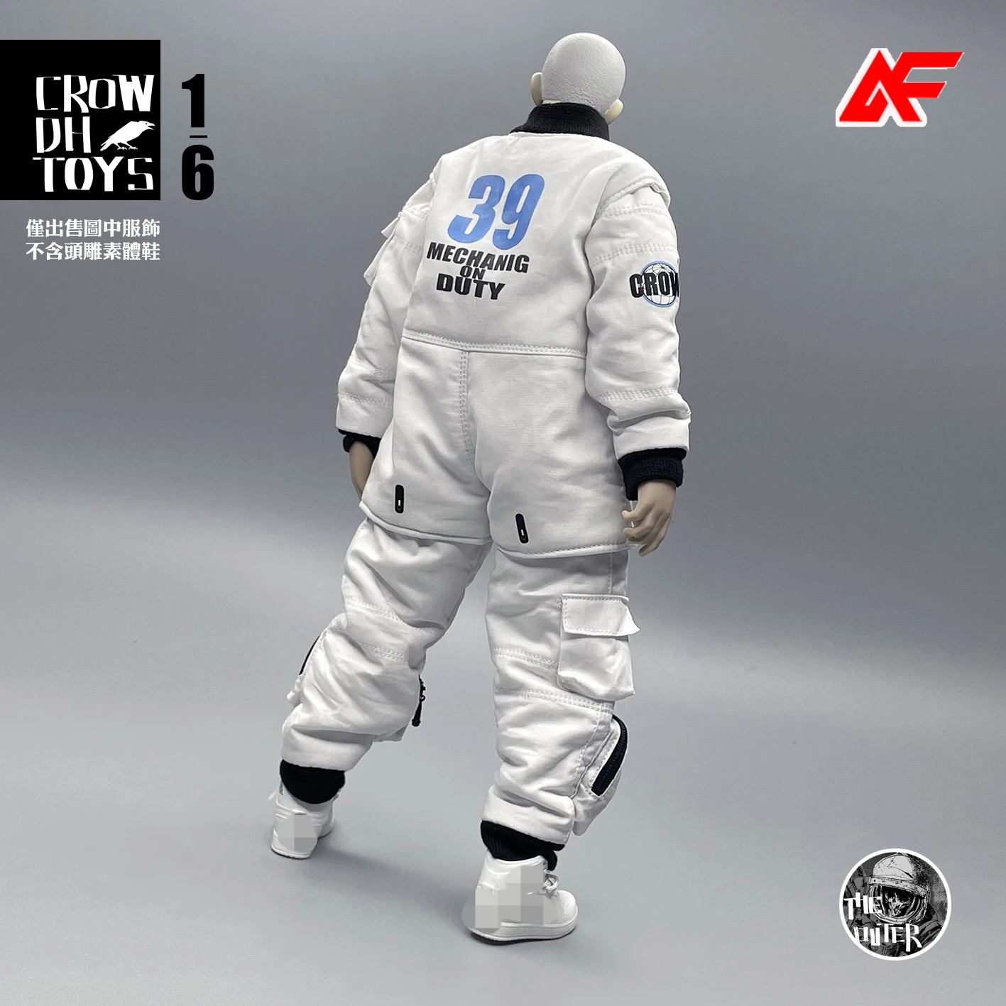 1/6 Scale Space Suit G-suit Male Bodysuit Jumpsuit Clothes Fit For 12'' TBLeague PH JO Action Figure Body Doll