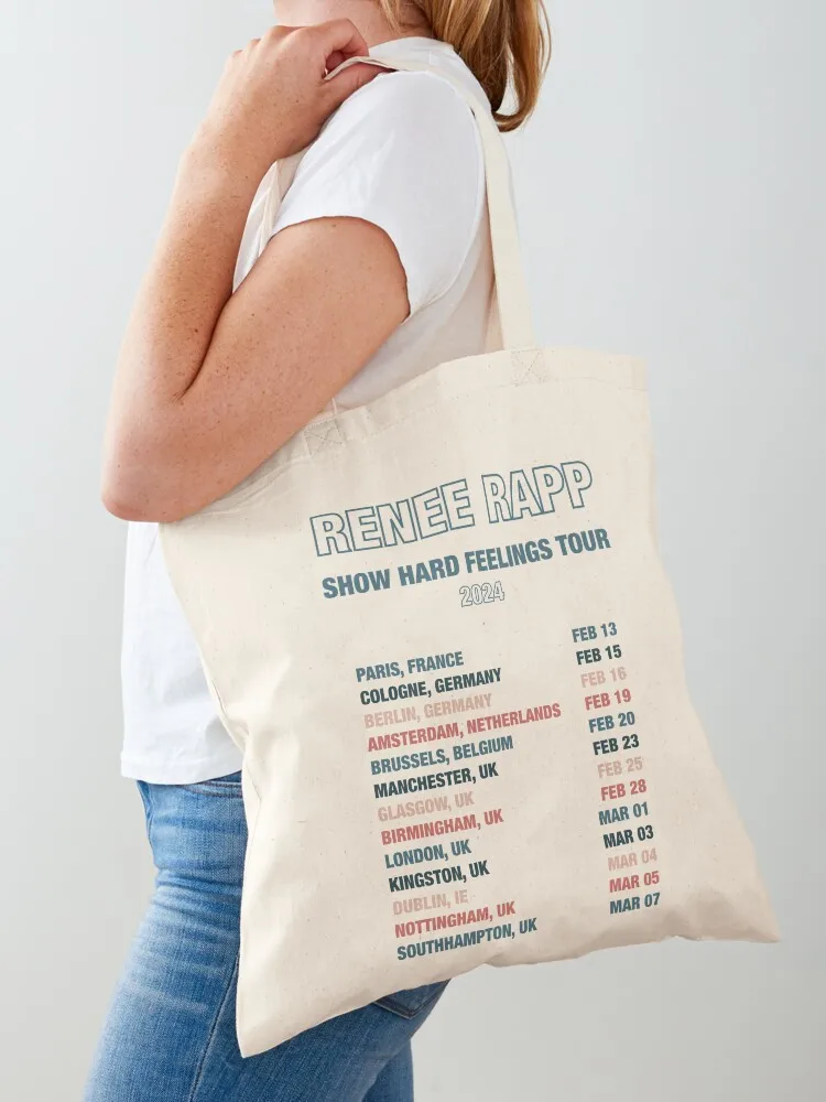 Renee Rapp tour shirt Tote Bag Big bag custom canvas bag Canvas