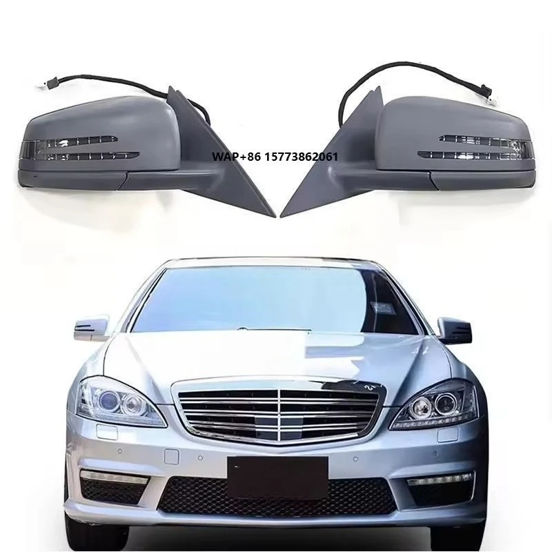 

Car Body Kit Side Mirror W221 Door Car Mirrors for Mercedes Benz W221 S65 2005-2013