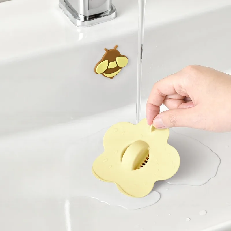 Bathroom Decoration Accessories,Washbasin Overflow Hole Plug,sink Sealing Cover, Silicone Plug, Deodorant and Insect Proof