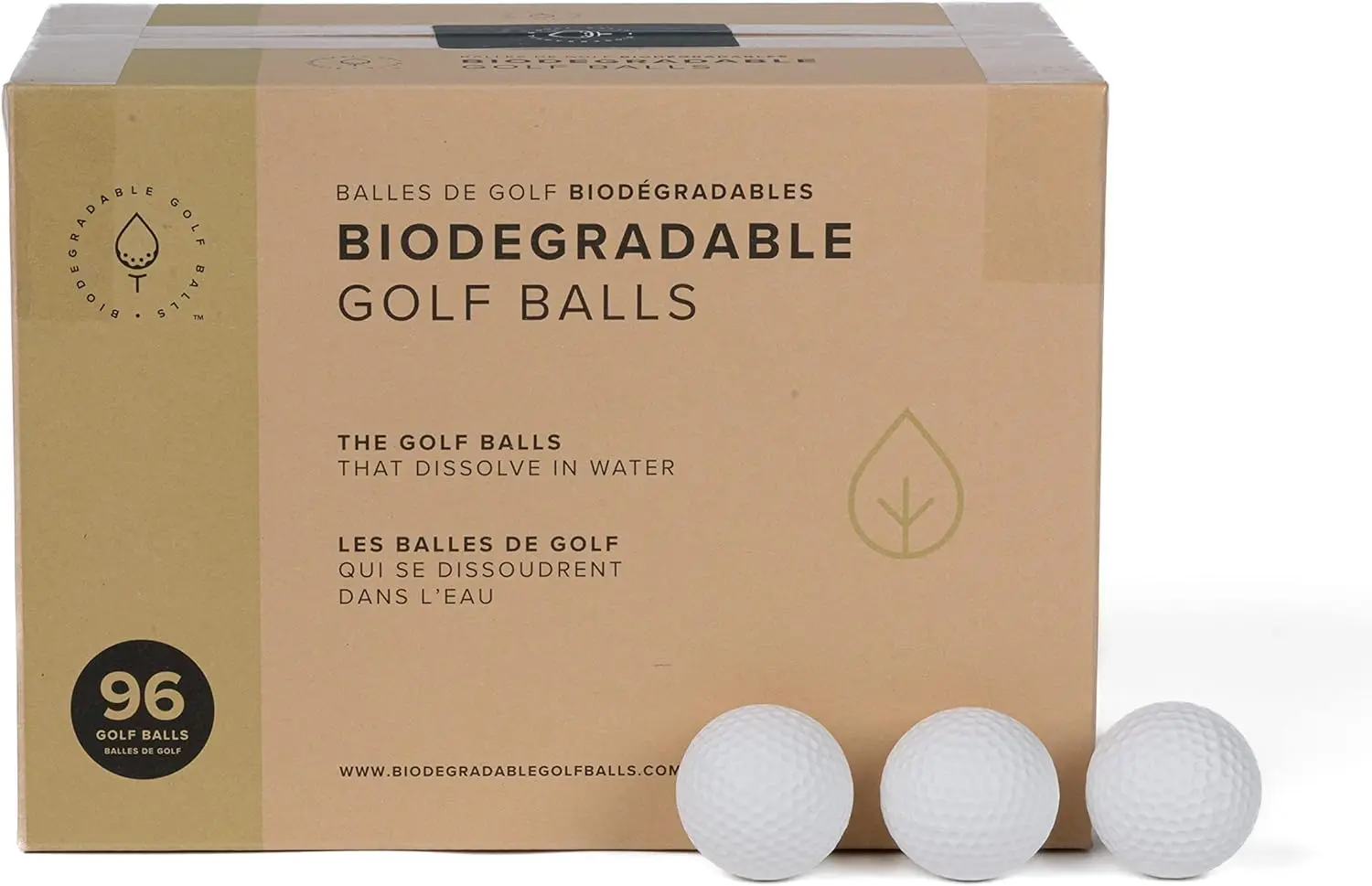 Dissolvable Golf Balls, Eco Friendly 1
