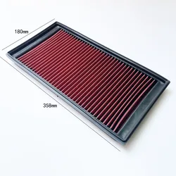 High Flow Air Filter Fits for VW Golf IV GTI Bora Beetle Jetta Seat Leon Skoda Octavia Audi A3 S3 TT Air Intake System