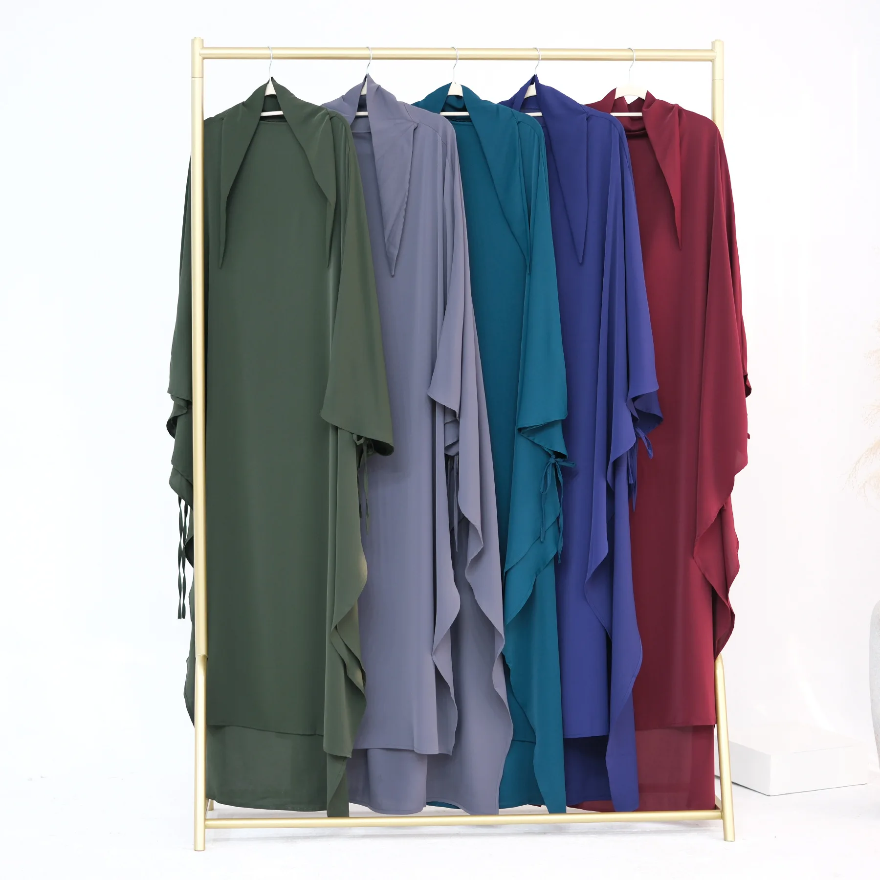 Extra longo khimar hijab cachecol para mulheres muçulmanas lenço sobrecarga abaya vestido ramadan eid oração vestuário islam roupas jalabiya