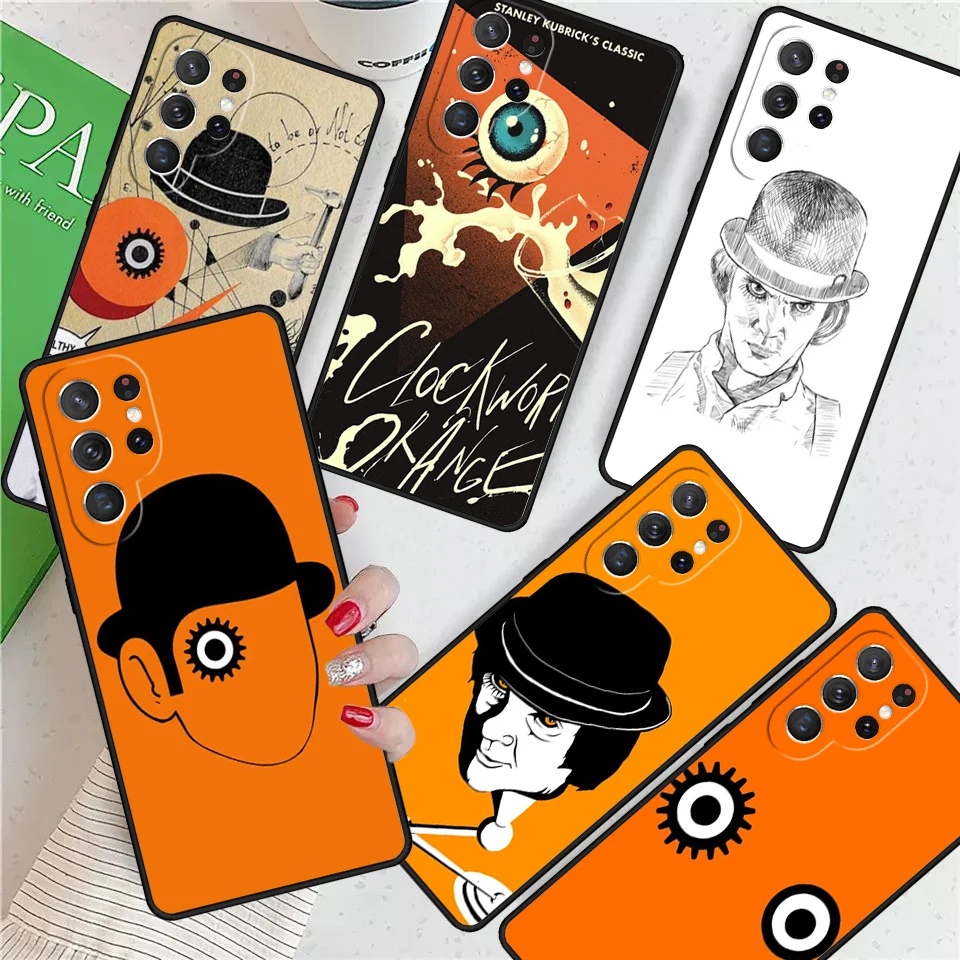 A Clockwork Orange For Samsung Galaxy S24 Ultra S21 S22 S8 S9 S10E Note 10 20 Plus FE S23 Phone case Cover Coque