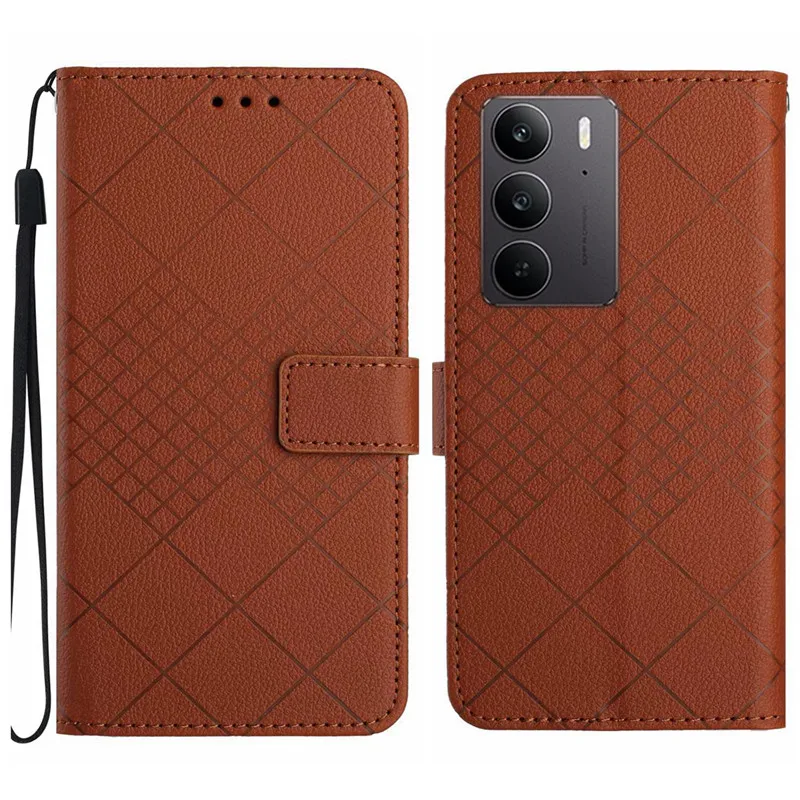 C75 حالات لينة سيليكون محفظة جلدية فليب الحال بالنسبة ممن لهم Realme C75 C61 C63 C65 4G C67 5G C 75 65 RealmeC75 غطاء الهاتف 2025