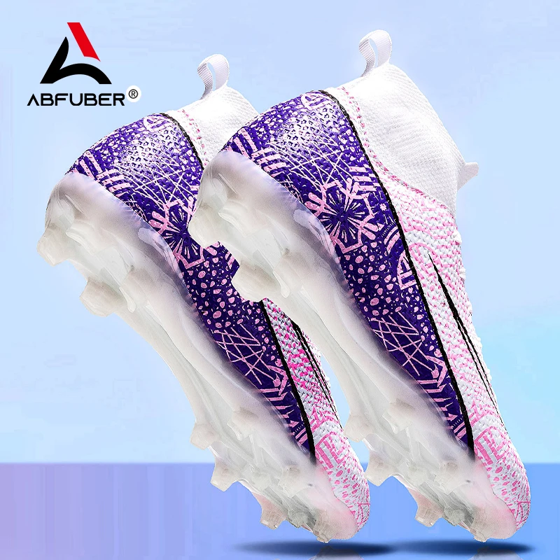 Original FG/TF Unisex Football Boots Training Men Soccers Shoes Grass Adult Outdoor Children Football Boots for Kids Sneakers