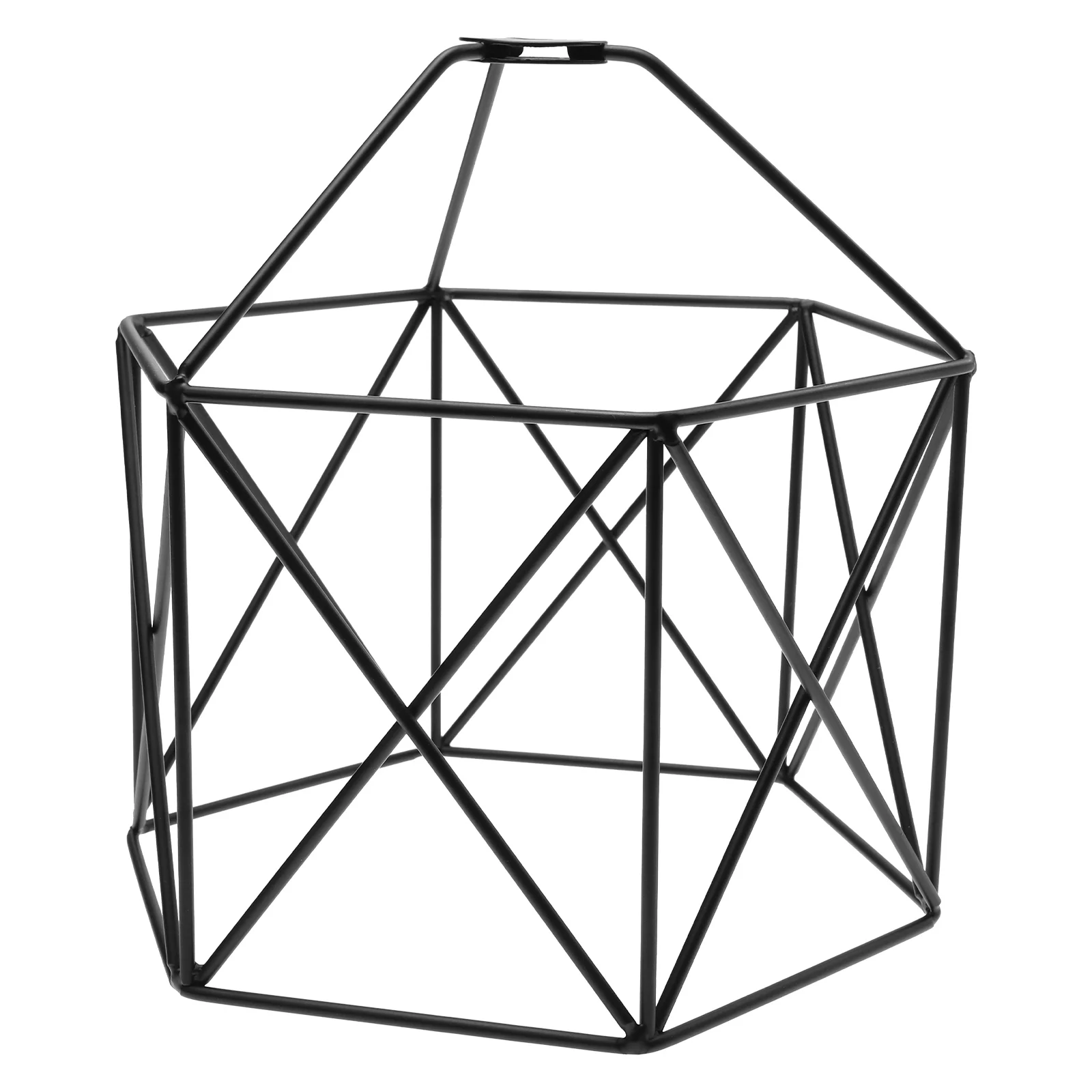 

Retro Iron Lampshade Vintage Light Cover Hollow Lamp Cover Design for Wall Floor Ceiling Lamps Black Home Decor