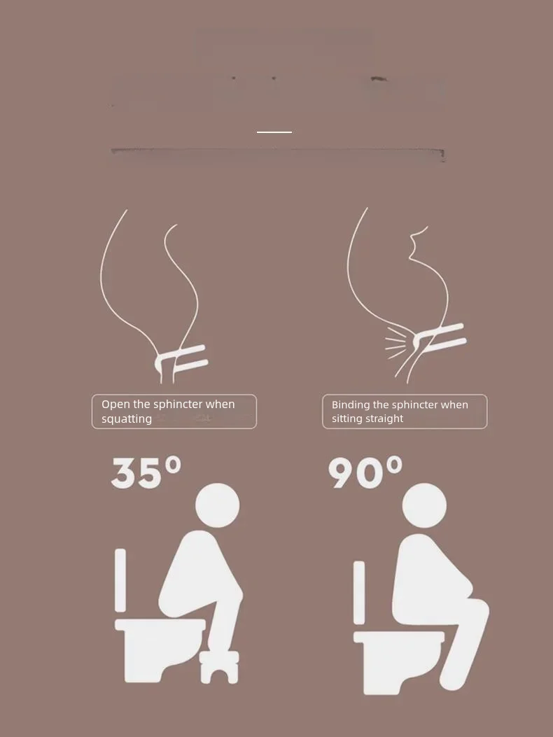 Household thickened toilet squatting pit booster gods toilet bathroom pad footstool footrest children's stools