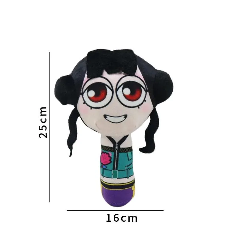 새로운 애니메이션 K-pop 데몬 헌터 팀 봉제 인형 장난감 25CM 만화 귀여운 데몬 헌터즈 리듬 박스 봉제 인형 장난감 어린이 선물용