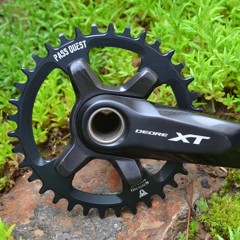 PASS QUEST 96BCD MTB Oval Narrow Wide Chainring/Chain Ring 32T-48T Bike Bicycle Chainwheel/Chain Wheel Deore Crankset view 4