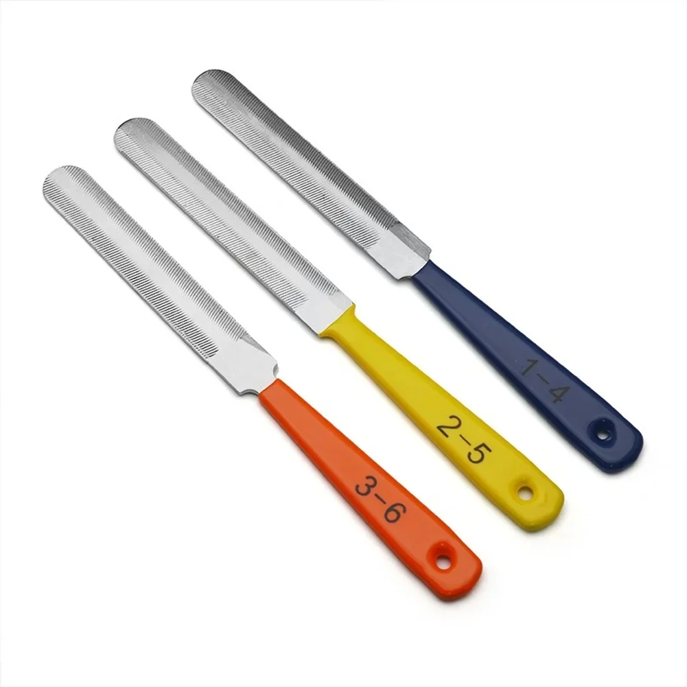 Guitar Repair Orange Guitar Nut Files Accurate Nut Adjustment Tools Guitar Tools Luthier Tools Stainless Steel