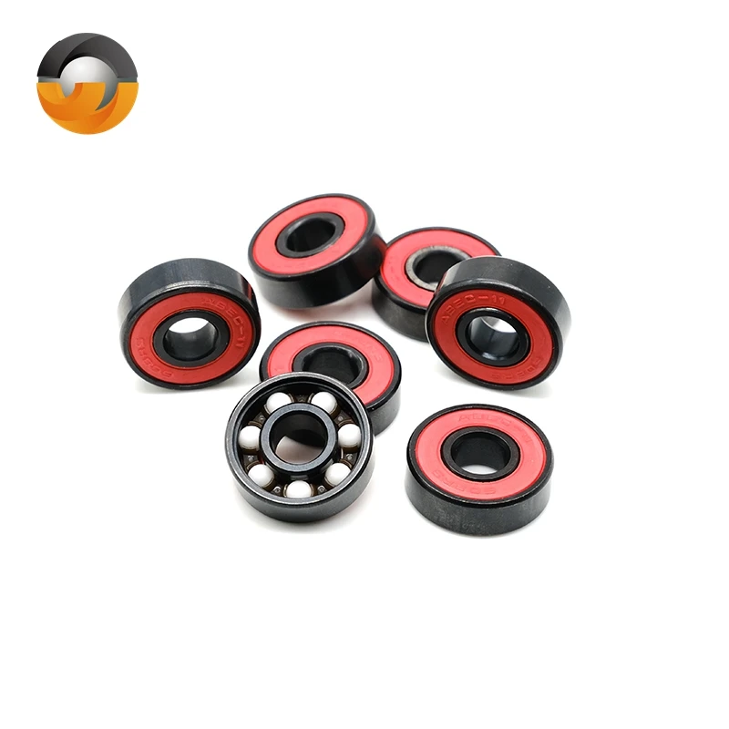 

8PCS S608RS CB 8x22x7mm Inline Roller Skate Wheel Bearing S608 RS CB Anti Rust Skateboard Ball Bearings S608RS CB Sealed