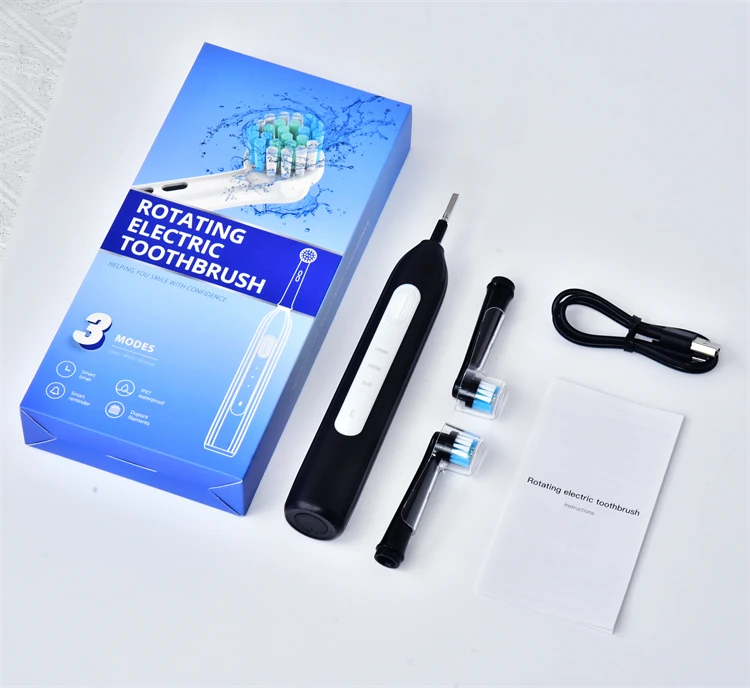 OEM aangepaste mondverzorgingsapparaten Type-C oplaadbare elektrische tandenborstel met logo