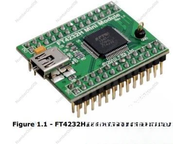 Ft4232h Mini Module Development Board USB Hi-Speed Interface Module I2 Mini