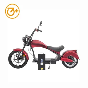 Chopper Electric Motorcycle für Erwachsene, Citycoco, EU -Lagerhaus, EU -Lagerhaus, 20AH, 30AH, 40AH Batterie 12 Hauptverkaufsmotorrad Elektrische Erwachsene - №9