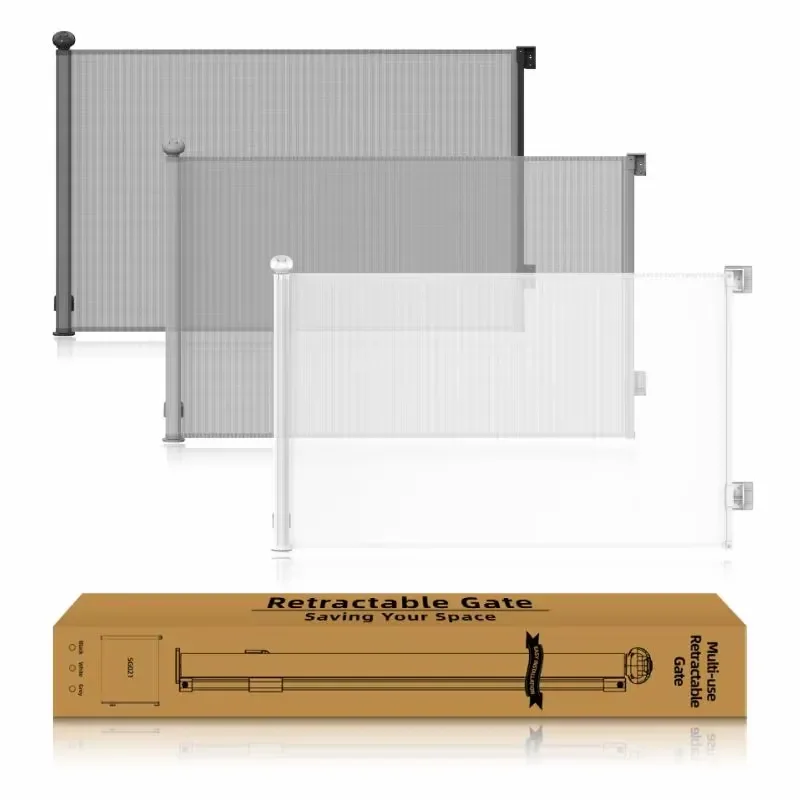 Prodigy SG021ABS+PVC Mesh Baby Gate for Doorways Extra Long Retractable Baby Gates Dog Gate for the House Large Pet Gate for