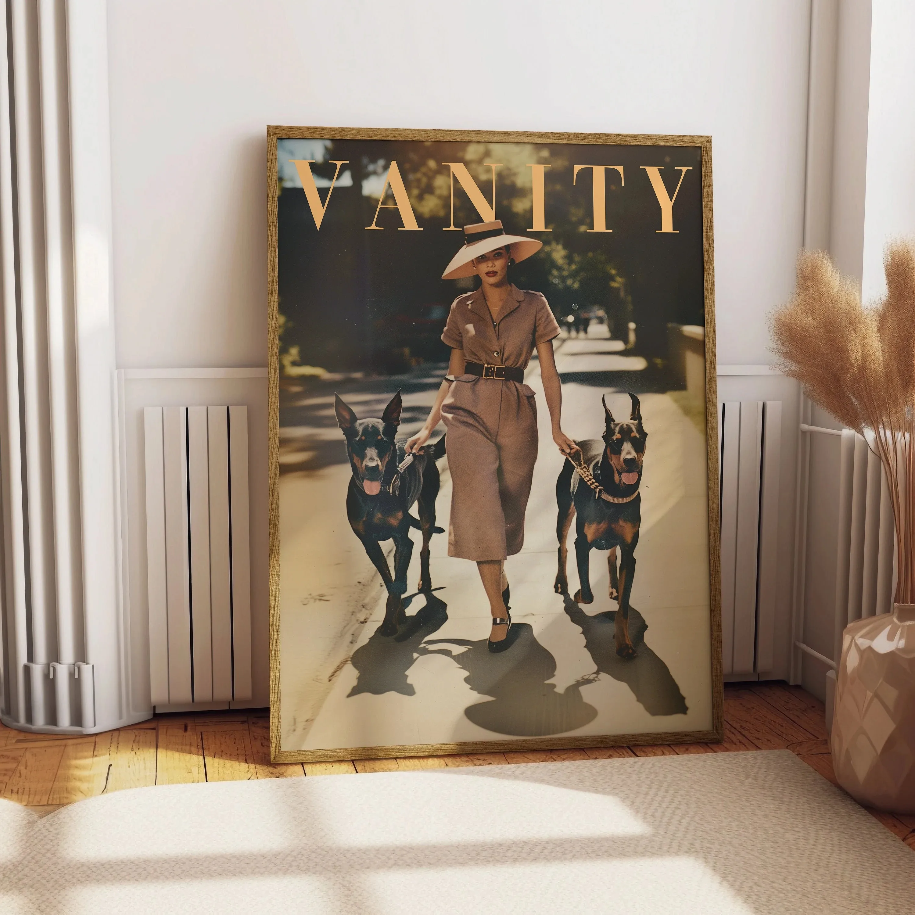 Vintage Fashion Magazines - Poster di riviste in stile vintage,