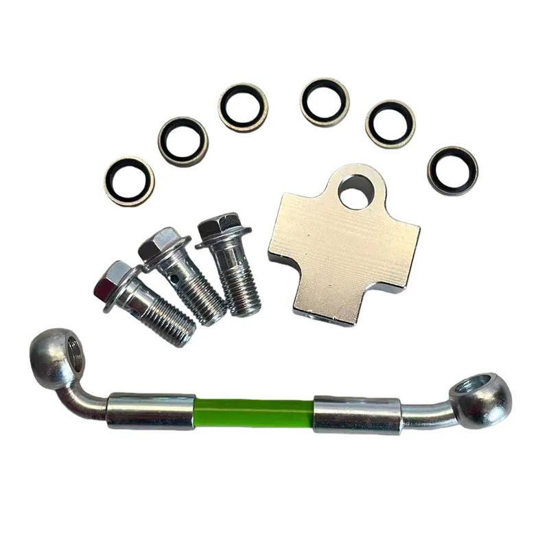 

Tee Coupling Motorcycle Brake oil Hose Pipe Tee Fitting Connector Connection Oil Link 3way Adapter Brake System Clutch Oil pipe