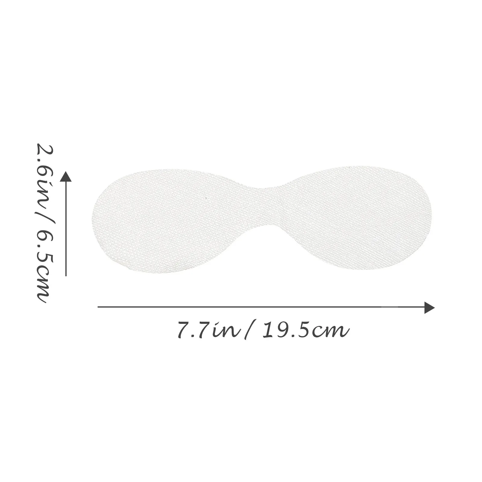 600Pcs Eye Mask Paper Disposable Moisturizing Breathable Eye Care Mask for Facial Skin Relaxing Beauty Salon Use