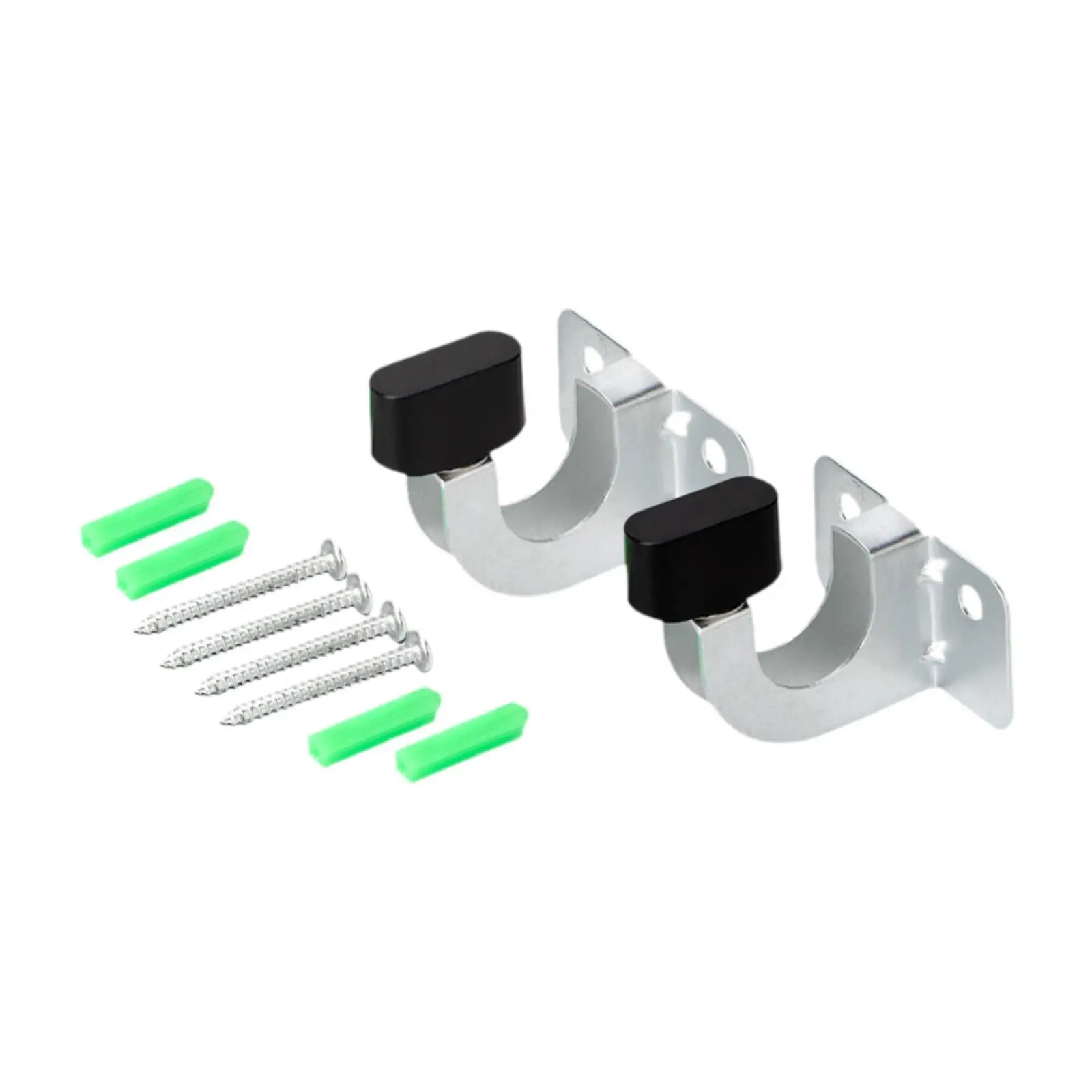 Metal Garden Hose Reel Hangers Durable Wall Mount Brackets for Organized Yard Courtyard Storage