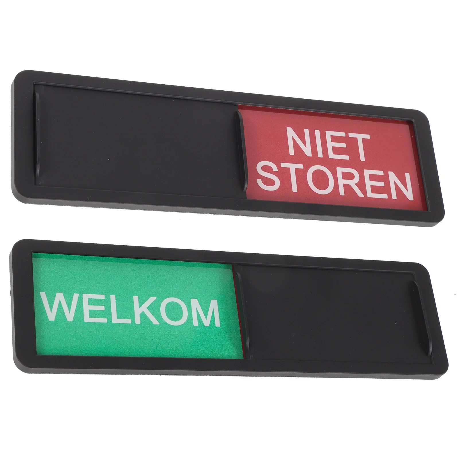 2 قطعة مؤشر علامة الخصوصية المغناطيسي الباب المنزلق لمكتب فندق غرفة الاجتماعات لا تزعج نظيفة القذرة حالة ماركر ديكور #6