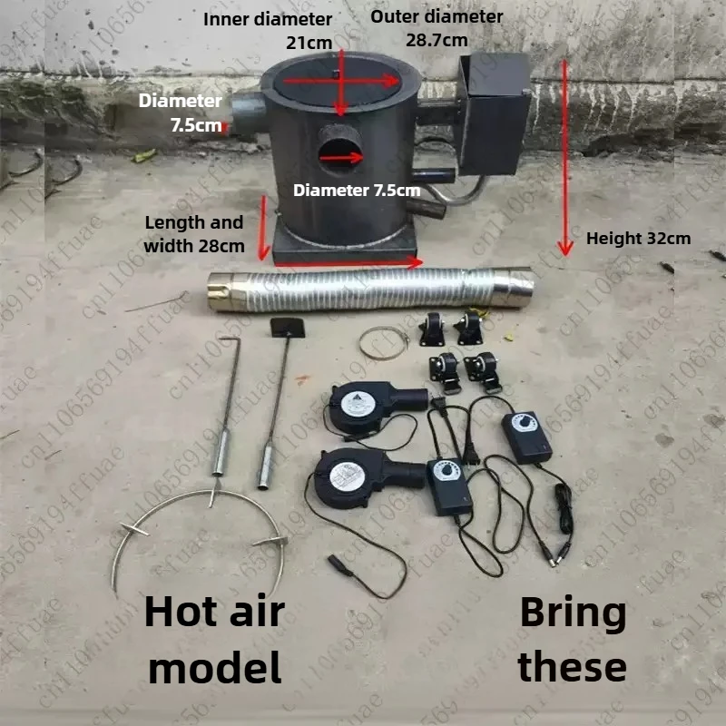 موقد زيت محرك النفايات، الموقد، موقد تسخين الدفيئة للخضروات، تربية بدون دخان بدرجة حرارة عالية والاستخدام المنزلي