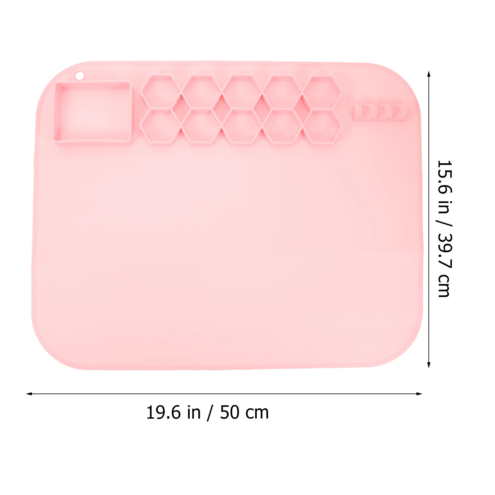 سيليكون الحرفية حصيرة غير عصا قابلة لإعادة الاستخدام Diy بها بنفسك اللوحة حصيرة لصب الراتنج المائية الطين الفن الاطفال الطلاب مشاريع الايبوكسي #4