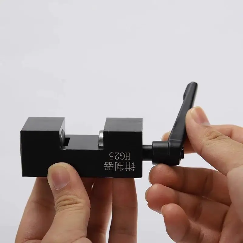 HGH15/20/25 Linear Guide Rail Fixed Ring Easy Install Clamp Slider Lock Limiter for DIY CNC Router Automation Production Line