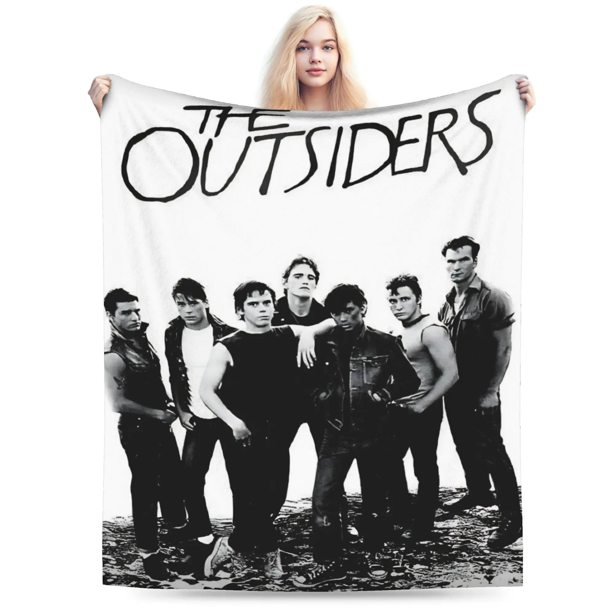 The Outsiders Movie Blanket Multiple Sizes Soft and Lightweight  Throw Blankets for Couch Sofa and Bed