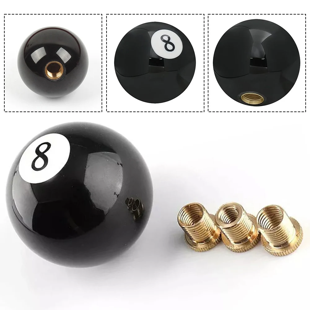 8 Ball Shift Knob Gear Shift Knob Manual Measurement Resin Acrylic Material Acrylic Shift Knob M 10*1.5 For Mazda