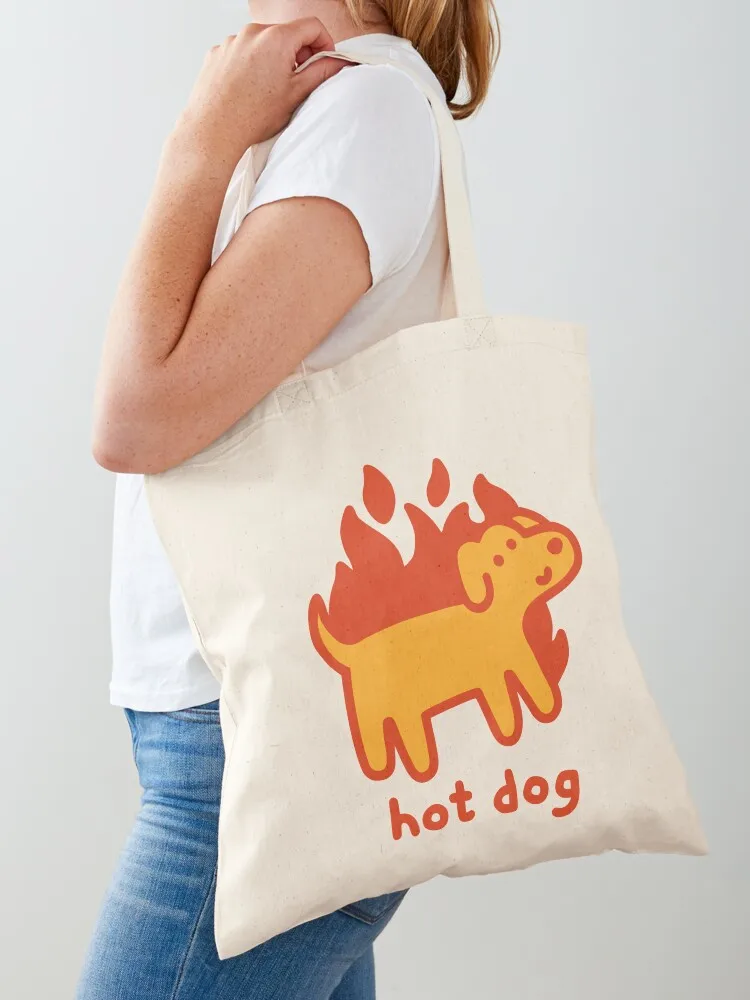 Hot Dog Tote Bag great bag shopper bag woman Canvas Tote