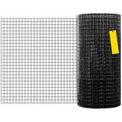 SucceBuy Welded Wire Fence Vinyl Coated Chicken Rabbit Mesh 1