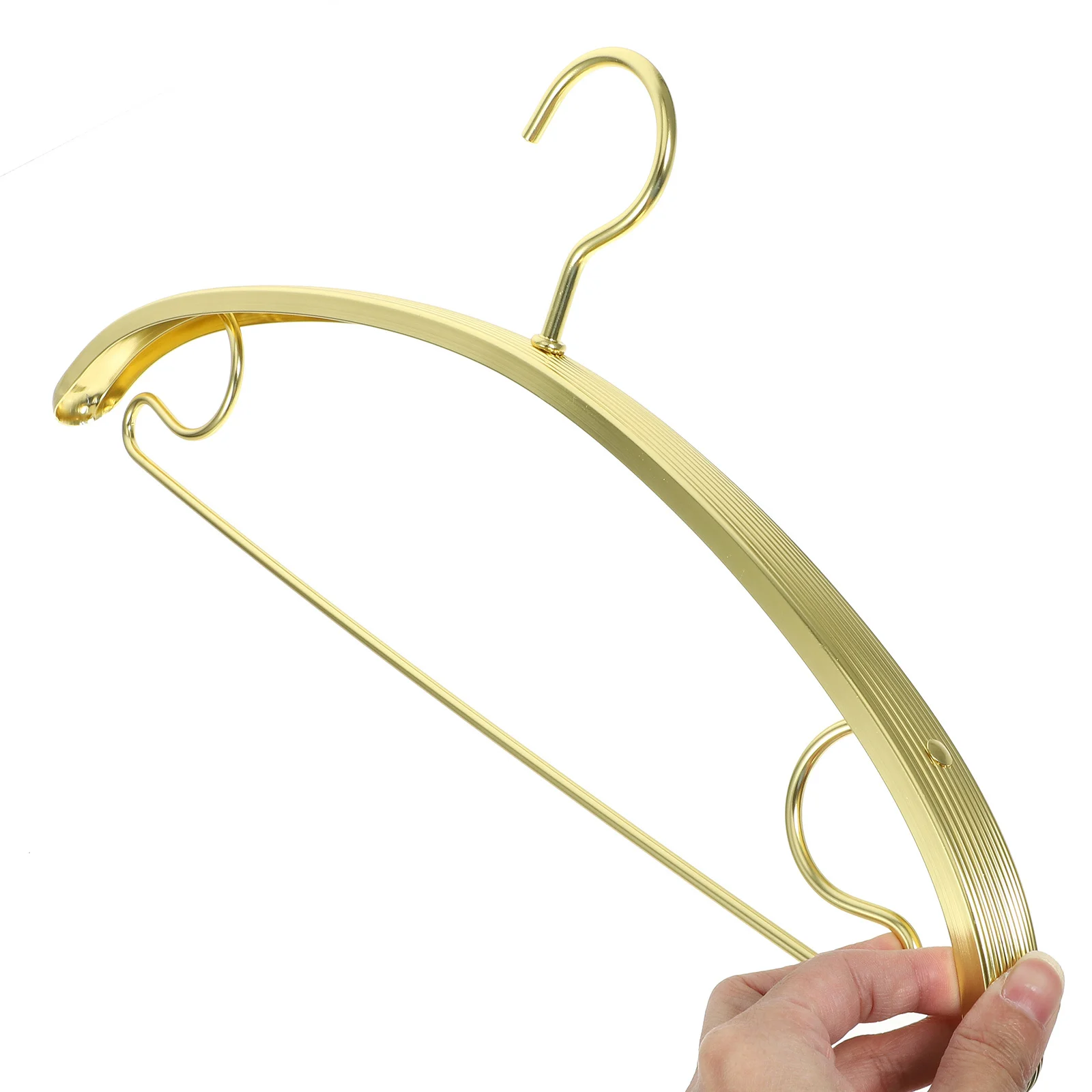 

5 Pcs Non-slip Hanger Hangers for Shirts Coat Drying Rack Aluminum Alloy Jacket Clothes Travel