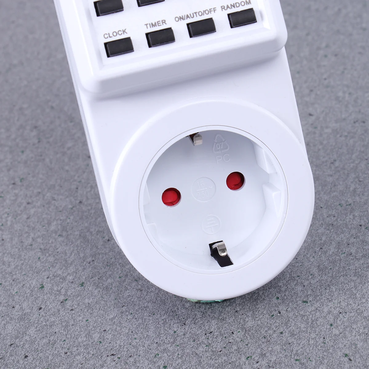 

Small Screen Digital Indoor Timer Socket Metering Electronic Outlet Power Socket Eu Plug Energy Meter Backup