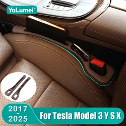 For Tesla Model 3 Y S X 2017 2018 2019 2020 2021 2022 2023 2024 2025 Car Seat Crevice Filler Storage Sealing Strip Accessories