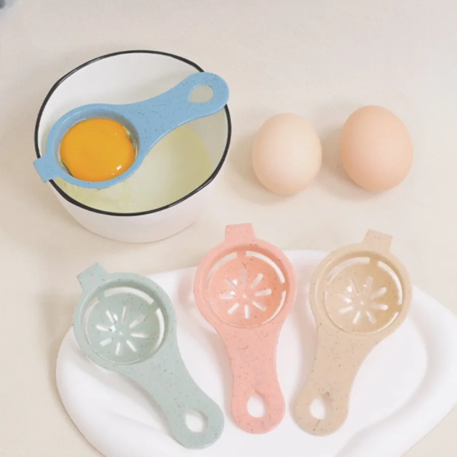 1PC Food Grade Egg Separator Protein Separation Protein Egg Yolk Protein Separator Screening Gadgets for Boiled Eggs