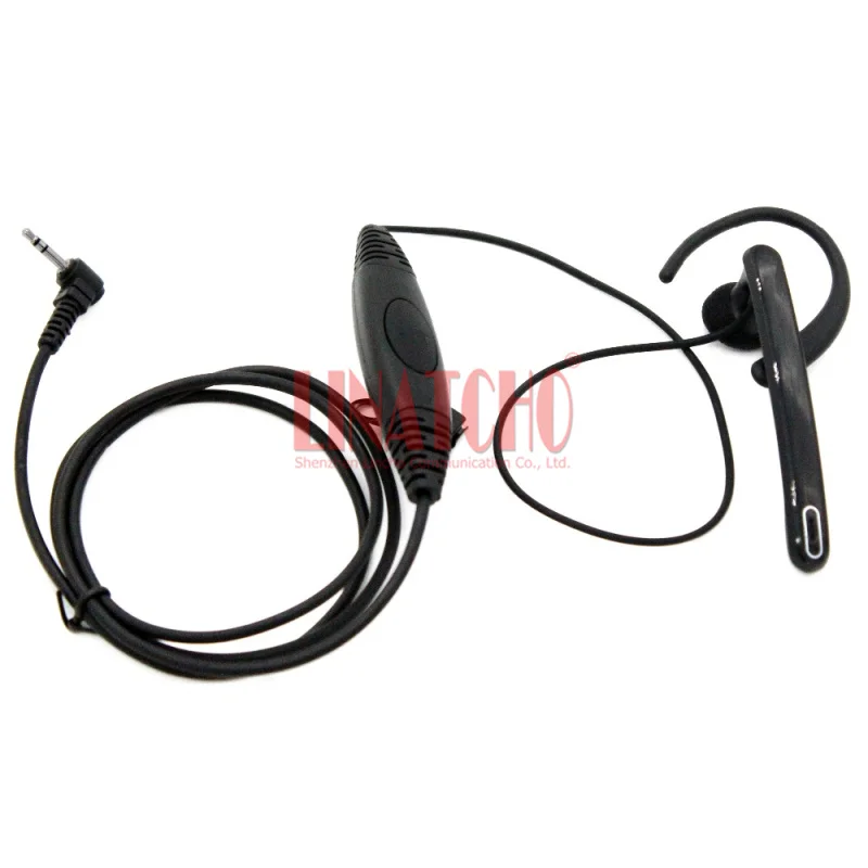 T5428 T6200 T6210 Walkie Talkie 2.5MM Pin Ear Bar Mic Hands Free Ear Loop Headset