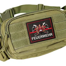 Parche táctico bordado con velcro para mochila y ropa