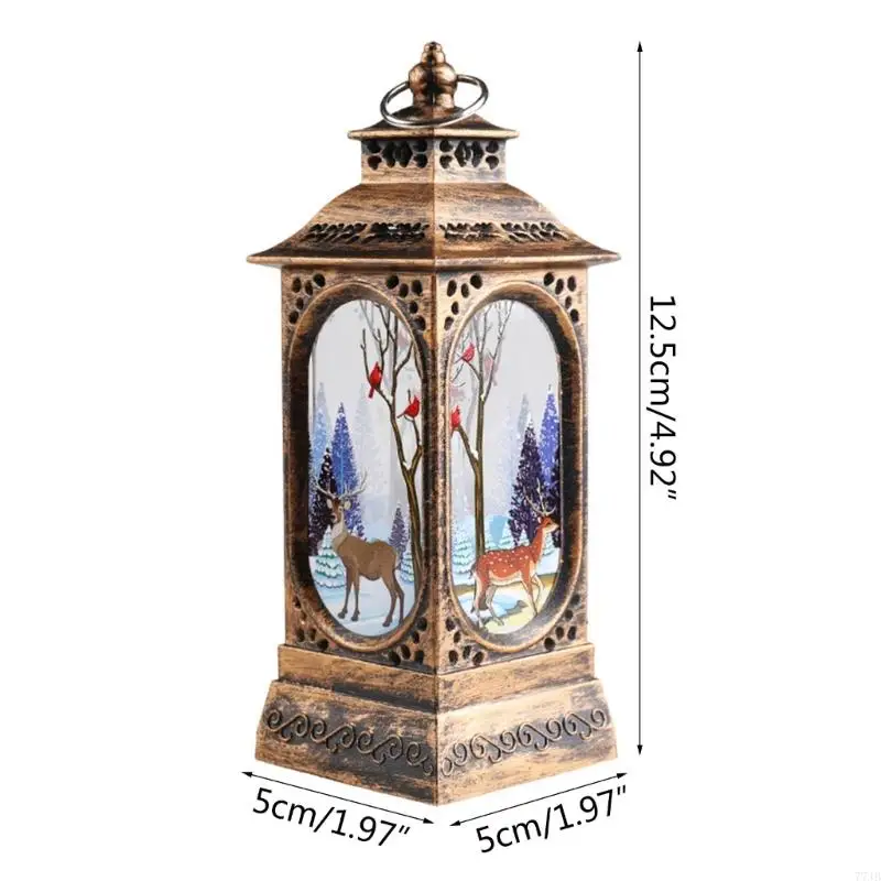 77JB ornamen lentera gantung untuk luar ruangan teras-dekor malam lampu