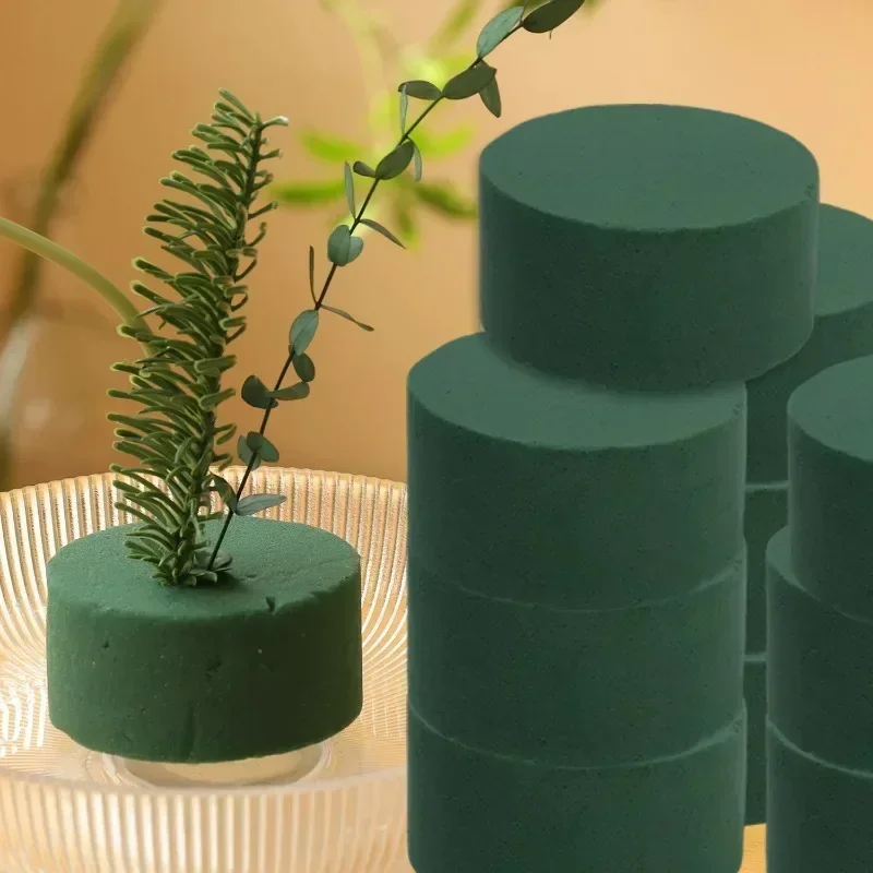 Wholesale Floral Foam Bricks Artificial Fresh Flowers Dry Wet Flower Mud Foam Blocks Wedding Party Decor DIY Arrangement Kits