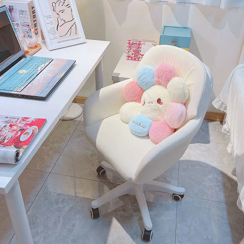 Home Chair Bedroom Girl Cute Dormitory Computer Chair Lifting Writing Desk Chair Learning Long