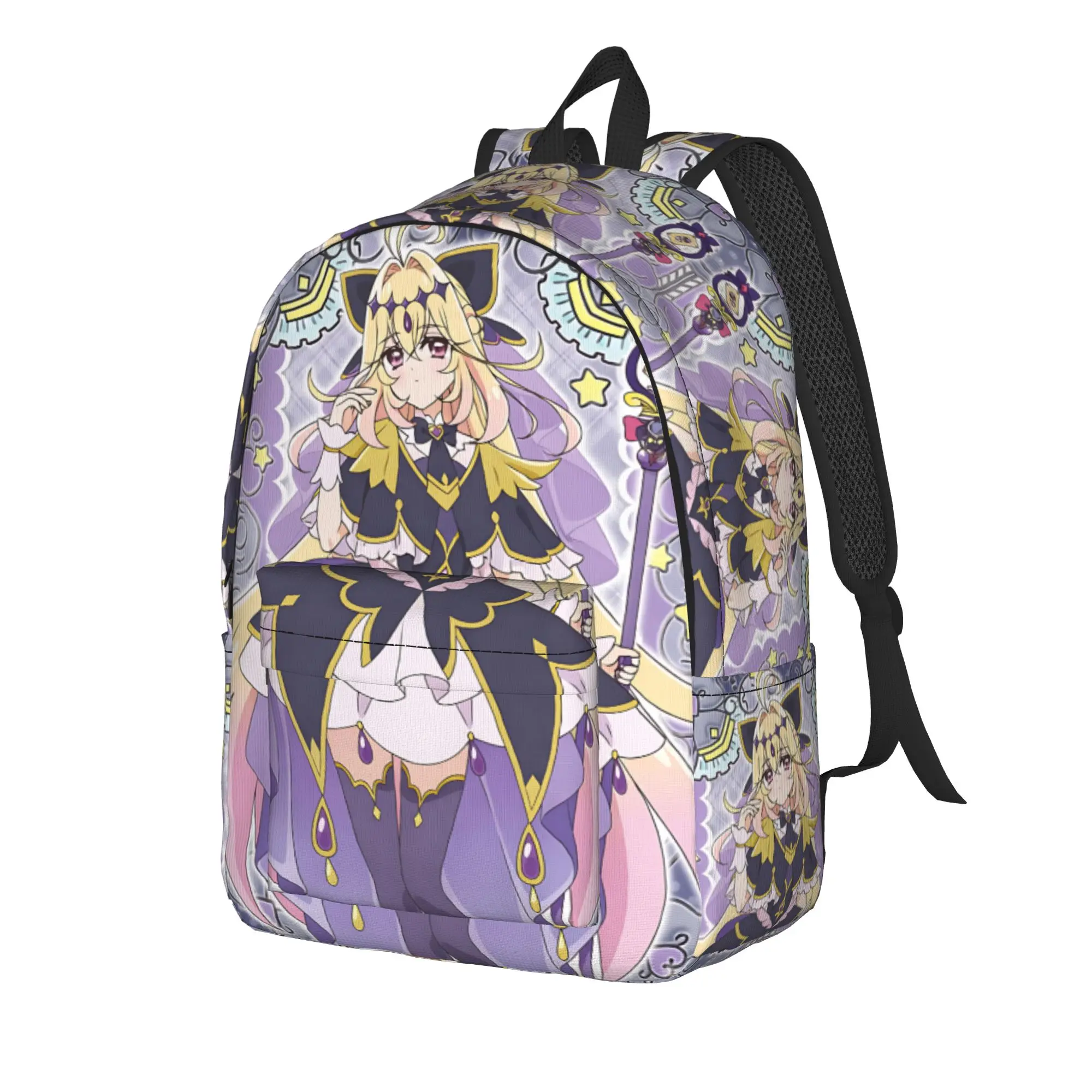 Fashion Cure Arcana Shadow Pretty Cure Backpack  Mochilas Adjustable Strap For Work Office Large Capacity Rucksack