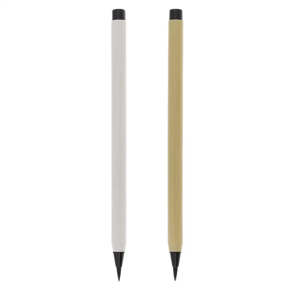 Calligraphy Ink Pen Lightweight Plastic Rod Art Brush Painting Tool for Professional Writing