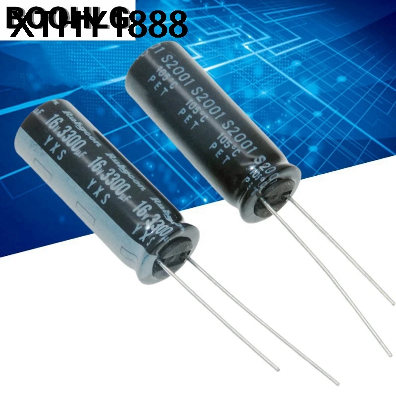 5PCS 3300UF 16V Cap…