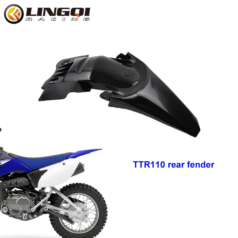 LESQUE  TTR110 Rear Mudguard Fairing Body Plastic Cover Kit Set Fender For  TTR 110 Motocross Dirt Pit Bike