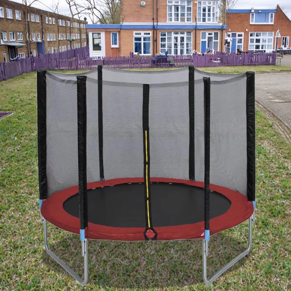 

Indoor/Outdoor Kids Trampoline High-Security Audio/Video Transmission Safe Soft Made Polypropylene Foam Plastic PVC New