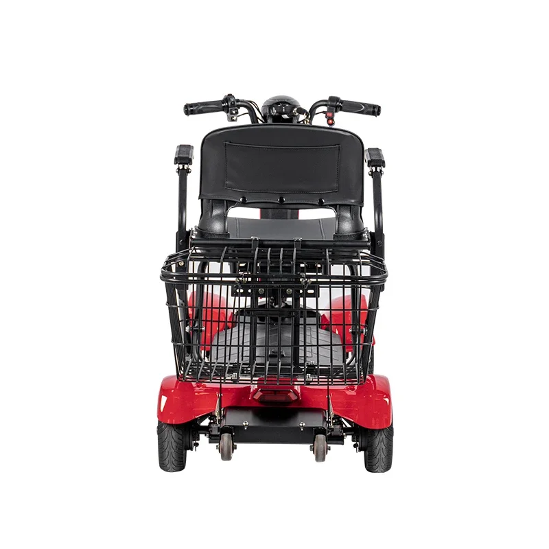 New Modes Auto Folding/ Unfolding Custom Mobility Handicapped Passenger Luggage 4 Wheels Footrest Electric Wheelchairs